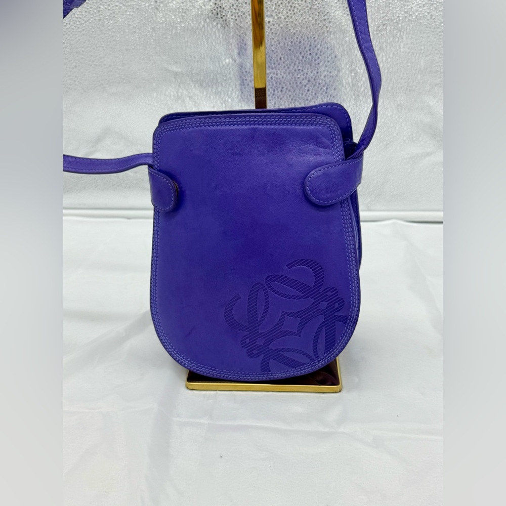 Loewe Purple Crossbody Bag - Picture 2 of 9